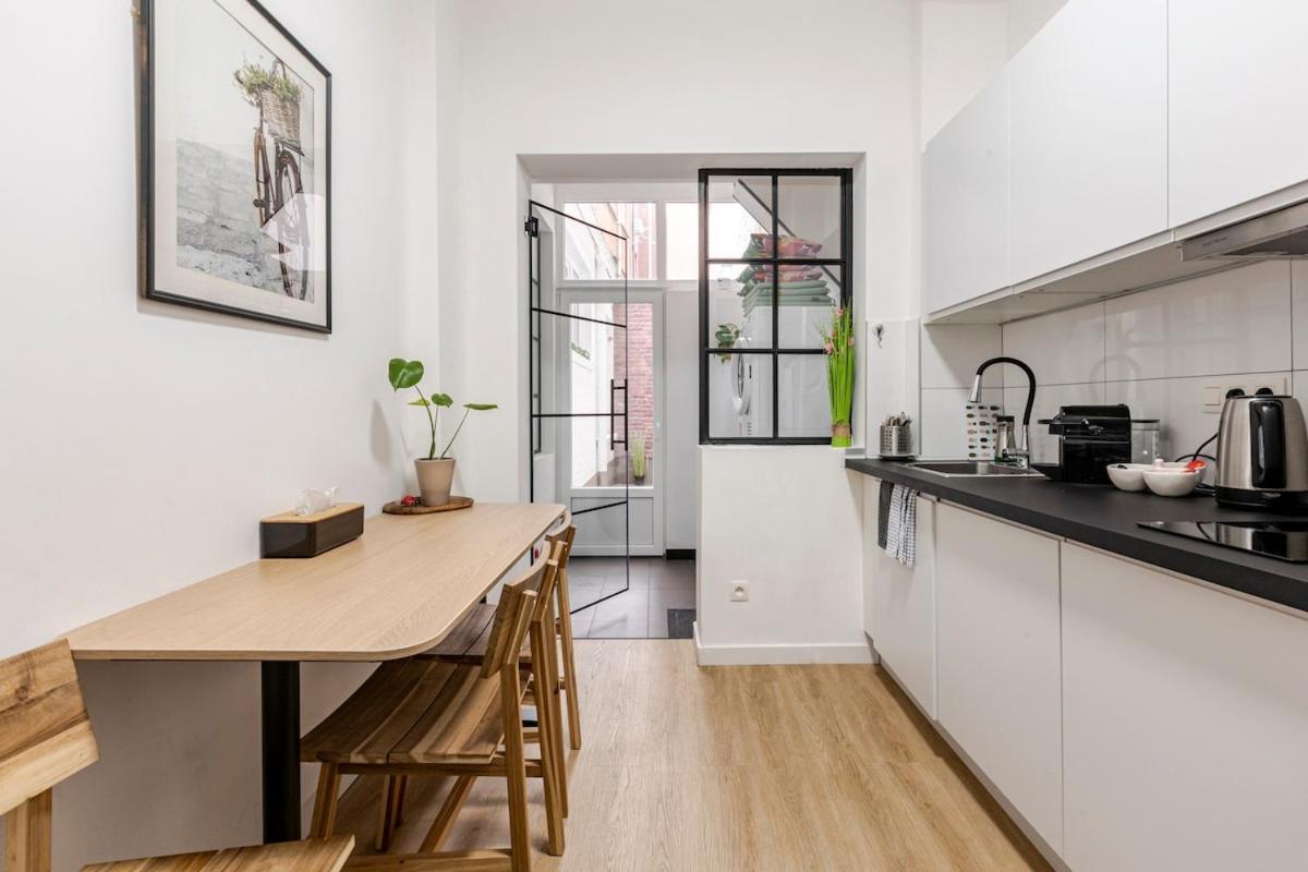 Appartement Cosy Met Tuin In Centrum Gratis Parking Free Parking! Anvers